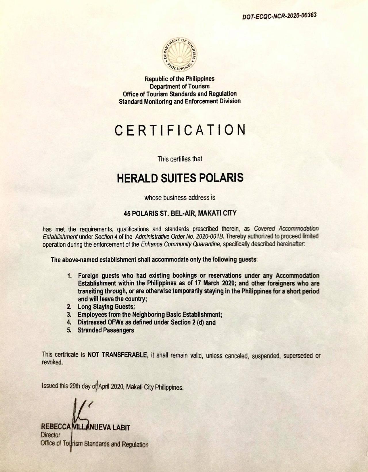 Herald Suites Polaris Makati City Exterior photo